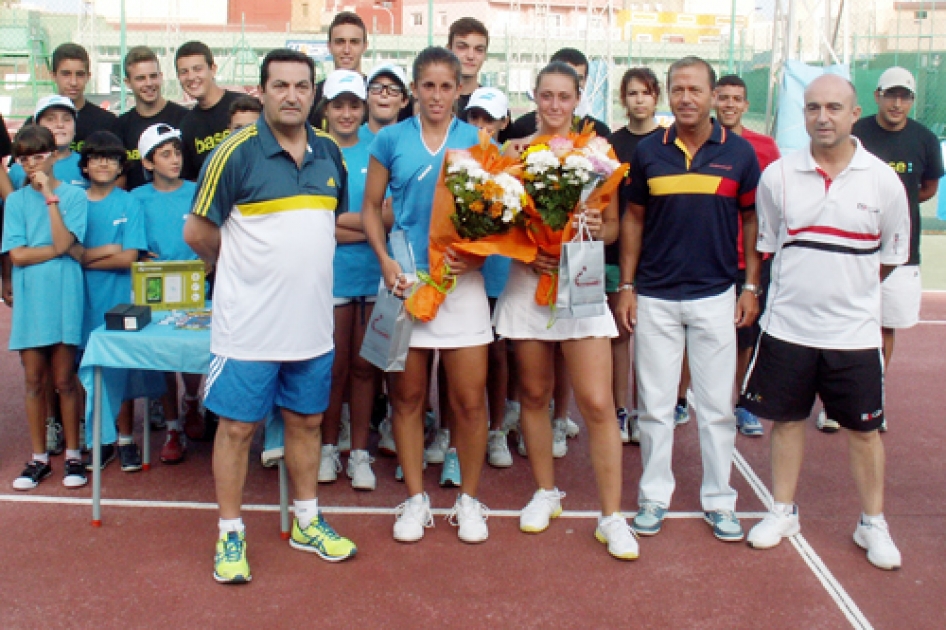 Luca Cervera cede en la final de Melilla ante la francesa Bernardi