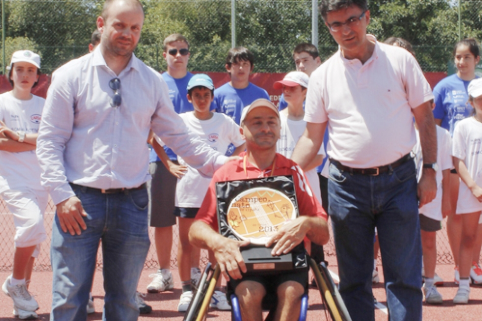 Álvaro Illobre se proclama Campeón de España de Tenis en Silla ante Roberto Chamizo