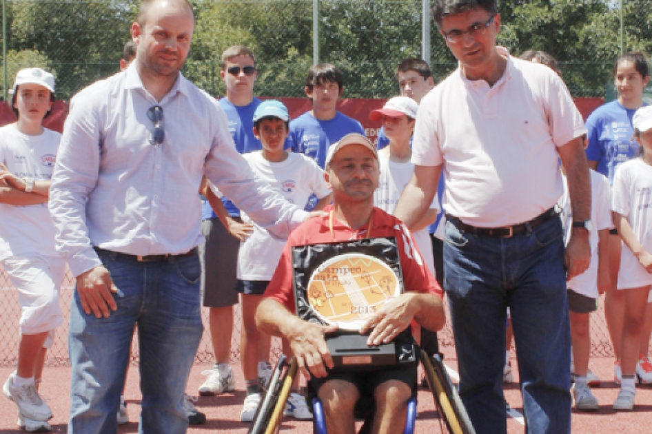 Álvaro Illobre se proclama Campeón de España de Tenis en Silla ante Roberto Chamizo Álvaro Illobre se proclama Campeón de España de Tenis en Silla ante Roberto Chamizo
