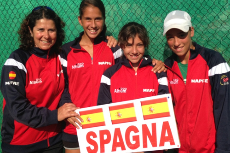 La selección infantil femenina busca su primer título en la Europa Cup La selección infantil femenina busca su primer título en la Europa Cup