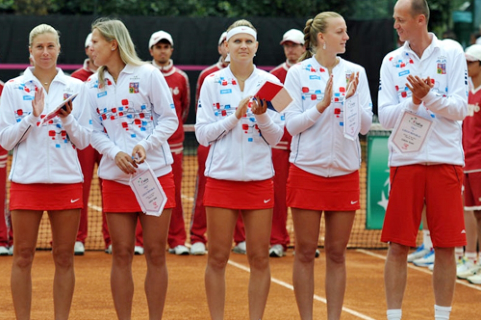 Espaa recibir a la Repblica Checa en su regreso al Grupo Mundial de Fed Cup en 2014