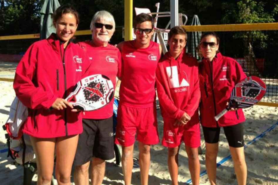 Espaa acaba octava en su primera participacin en el Mundial de Tenis Playa en Mosc