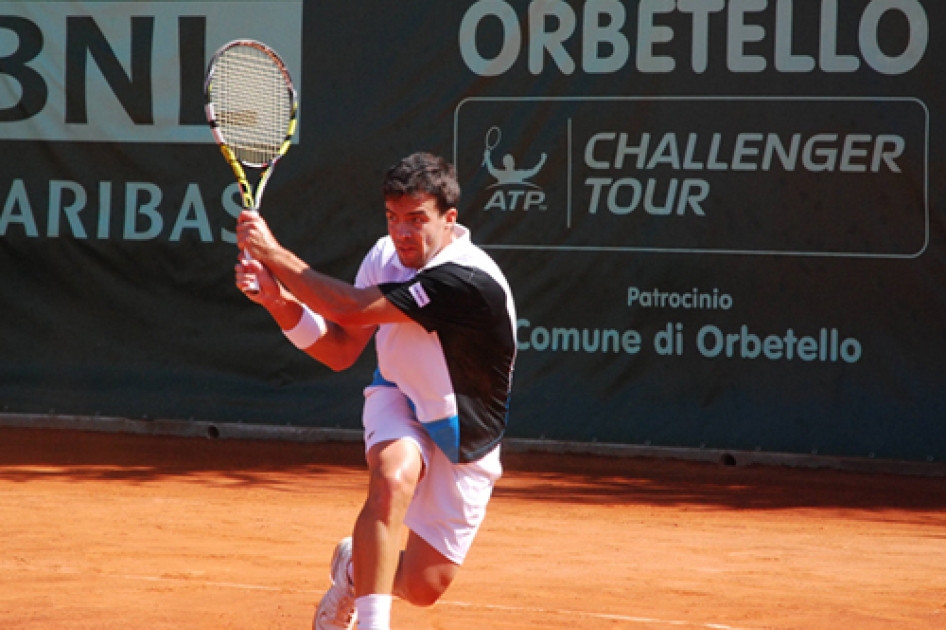 Pere Riba cede en la final del Challenger de Orbetello ante Volandri