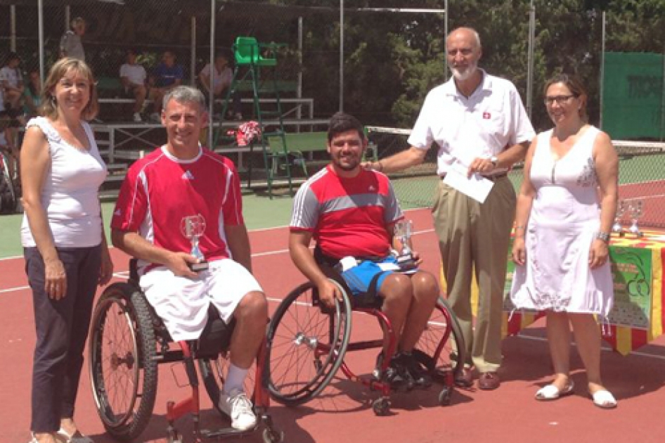 Juanjo Rodrguez supera a Jos Carlos Pina en la final del abierto nacional de Caspe