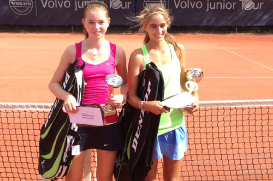 Victoria de Carlota Molina en el infantil de Nivelles donde Andrea Garca es finalista cadete