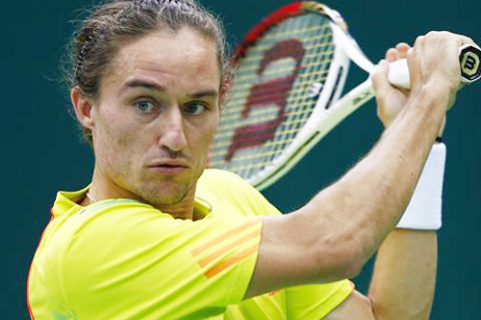 Dolgopolov se confirma como principal amenaza de Ucrania para la Copa Davis en Madrid