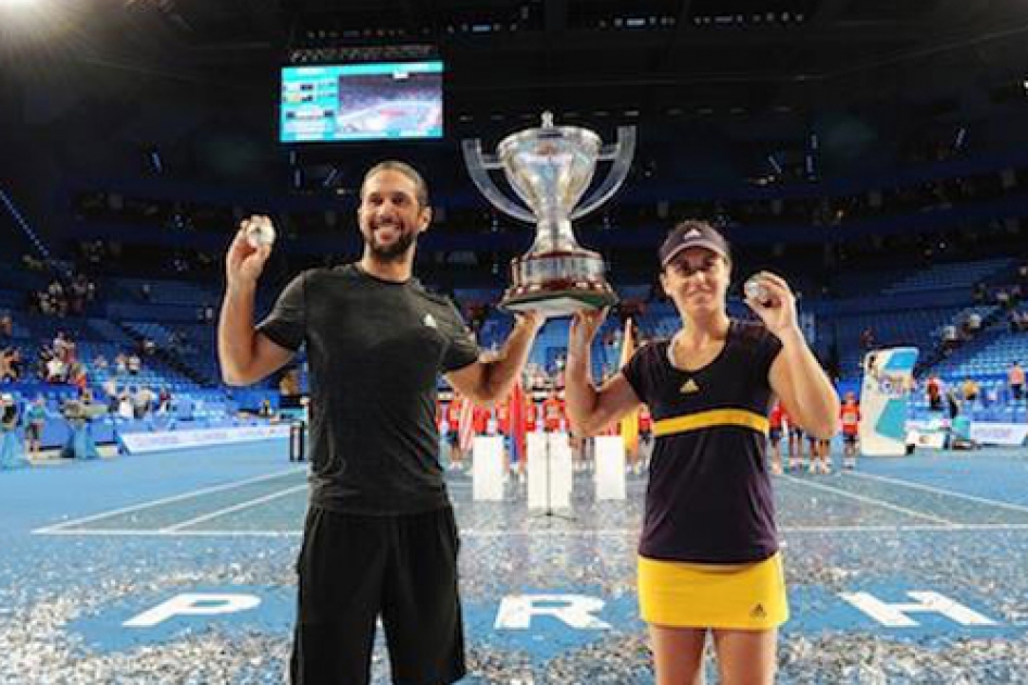 Anabel Medina y Tommy Robredo defenderán el título de España en la Copa Hopman
