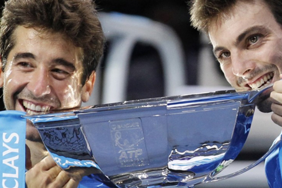 Marcel Granollers y Marc López defenderán el título del Masters de dobles en Londres