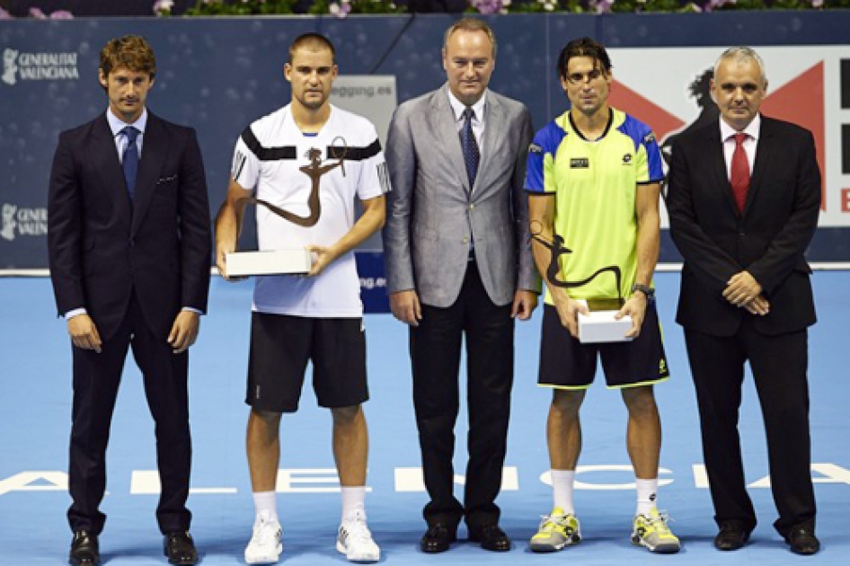 David Ferrer cede la corona del Valencia Open 500 al ruso Mikhail Youzhny David Ferrer cede la corona del Valencia Open 500 al ruso Mikhail Youzhny