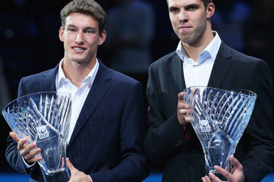 Rafael Nadal y Pablo Carreo son reconocidos en los premios ATP del ao 2013