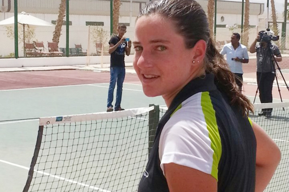 Arabela Fernndez alcanza su quinta final del ao y cuarta en Egipto