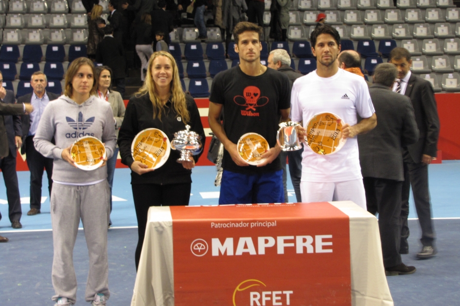 Laura Pous y Fernando Verdasco  se proclaman Campeones de Espaa