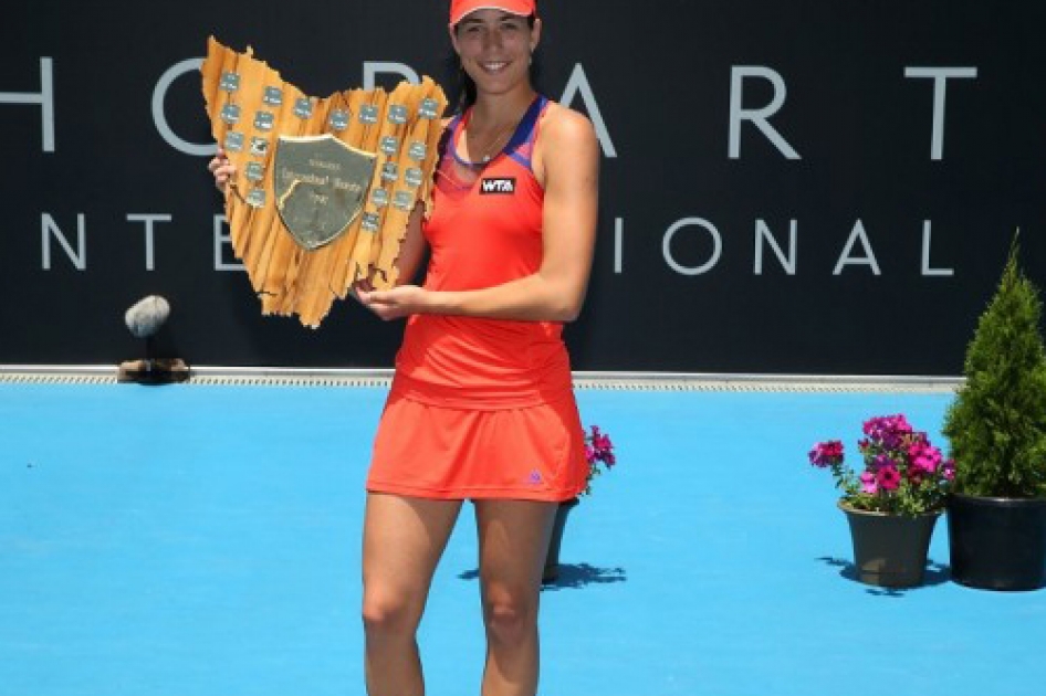 Garbie Muguruza conquista su primer ttulo WTA en Hobart