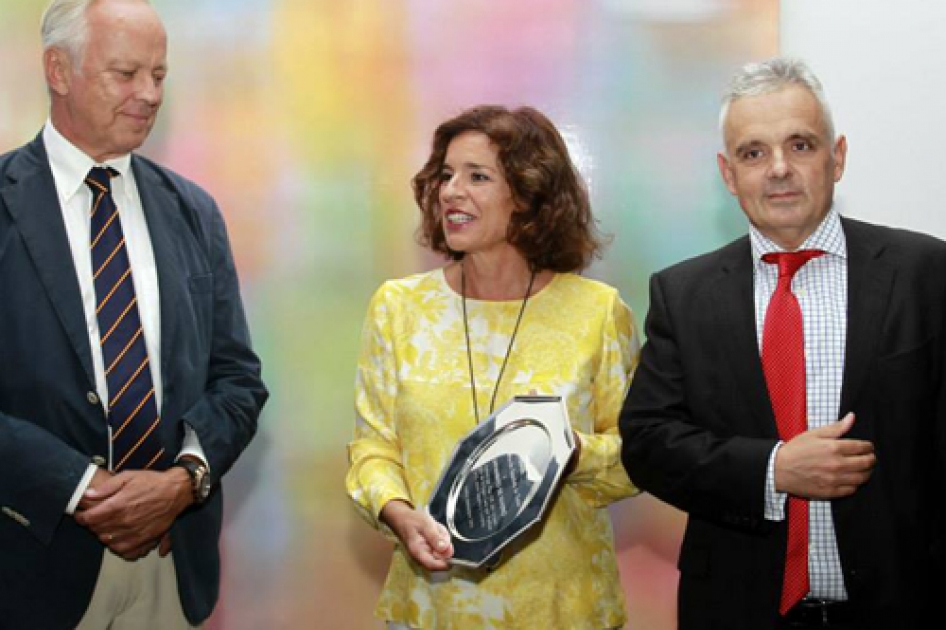 La Federación Internacional de Tenis premia la eliminatoria de Copa Davis celebrada en Madrid