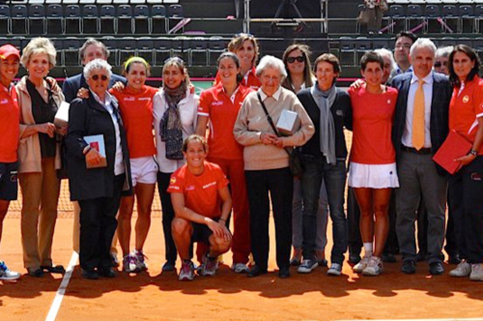 La RFET homenajear al deporte femenino espaol durante la Fed Cup en Sevilla