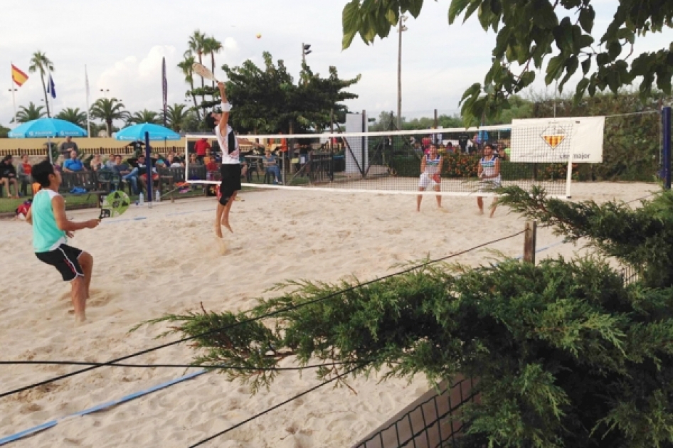 Mallorca repetirá como sede del Campeonato de España de Tenis Playa en octubre Mallorca repetirá como sede del Campeonato de España de Tenis Playa en octubre