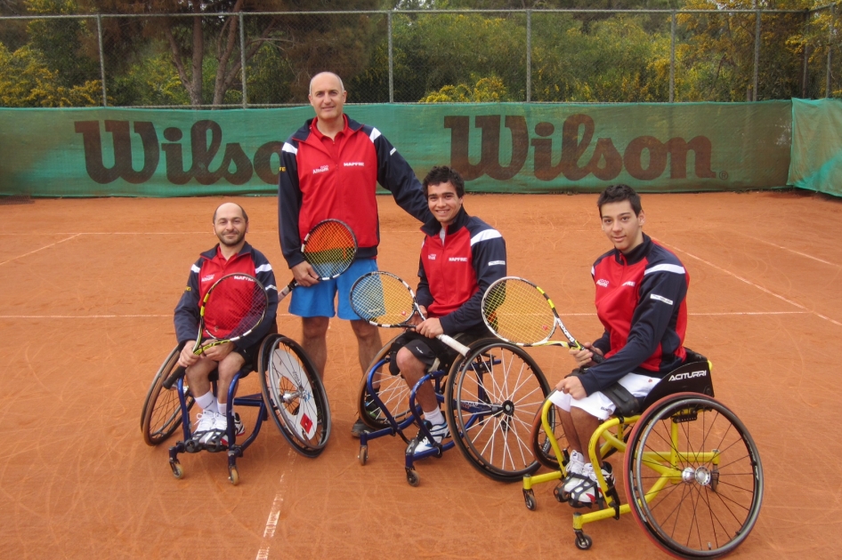 Espaa busca una plaza en el Campeonato del Mundo de tenis en silla 