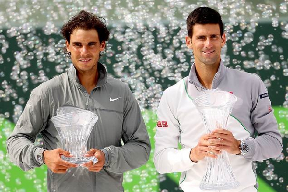 Nadal cede ante Djokovic y se queda sin poder alzar el trofeo en Miami por cuarta vez Nadal cede ante Djokovic y se queda sin poder alzar el trofeo en Miami por cuarta vez