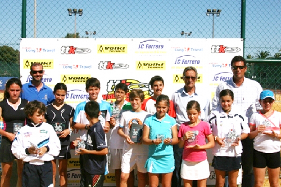 Ganadores de los torneos juveniles TTK Warriors Tour de Sevilla y Madrid