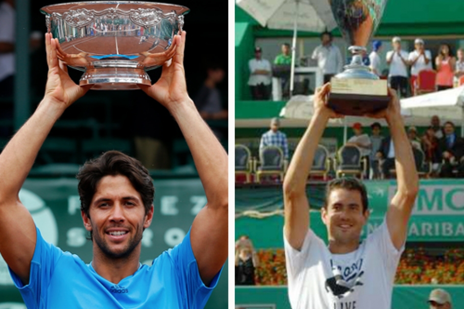Verdasco y García López se llevan las finales españolas en Houston y Casablanca Verdasco y García López se llevan las finales españolas en Houston y Casablanca