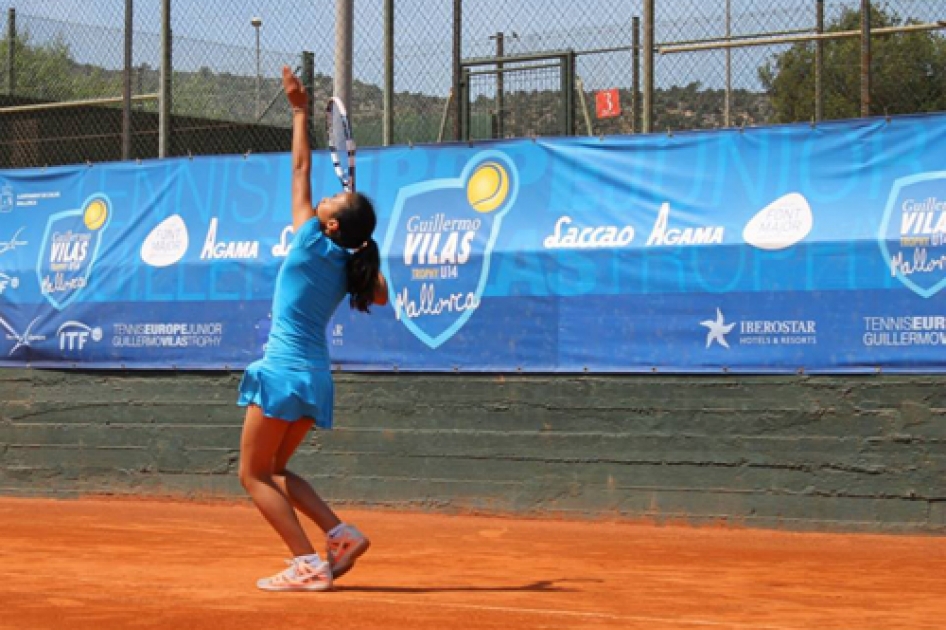 Toms Currs y Luca Cortez se quedan en semifinales del primer internacional infantil del ao en Mallorca