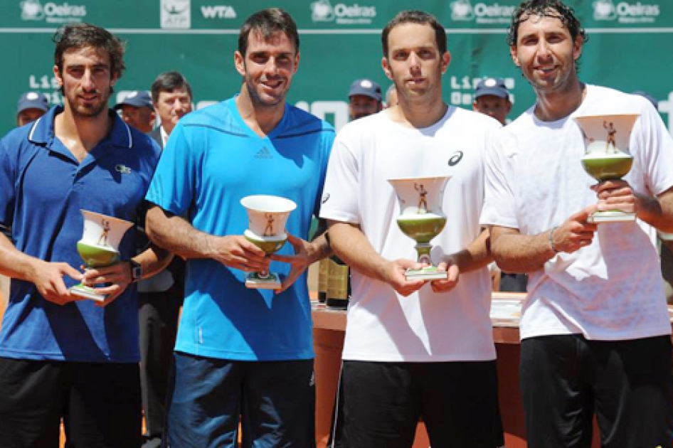 Semifinal de Daniel Gimeno en Portugal donde David Marrero alcanza la final de dobles