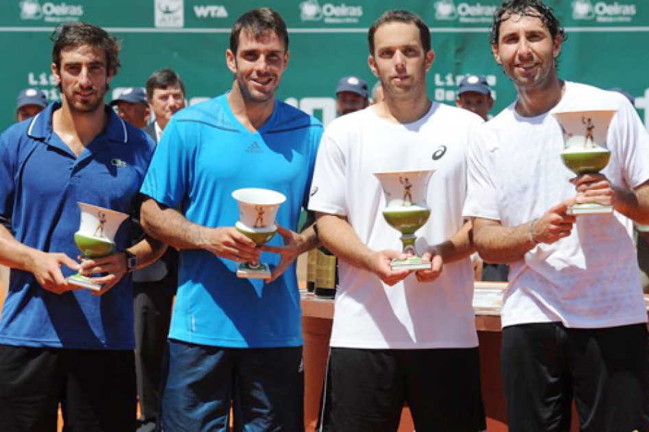 Semifinal de Daniel Gimeno en Portugal donde David Marrero alcanza la final de dobles