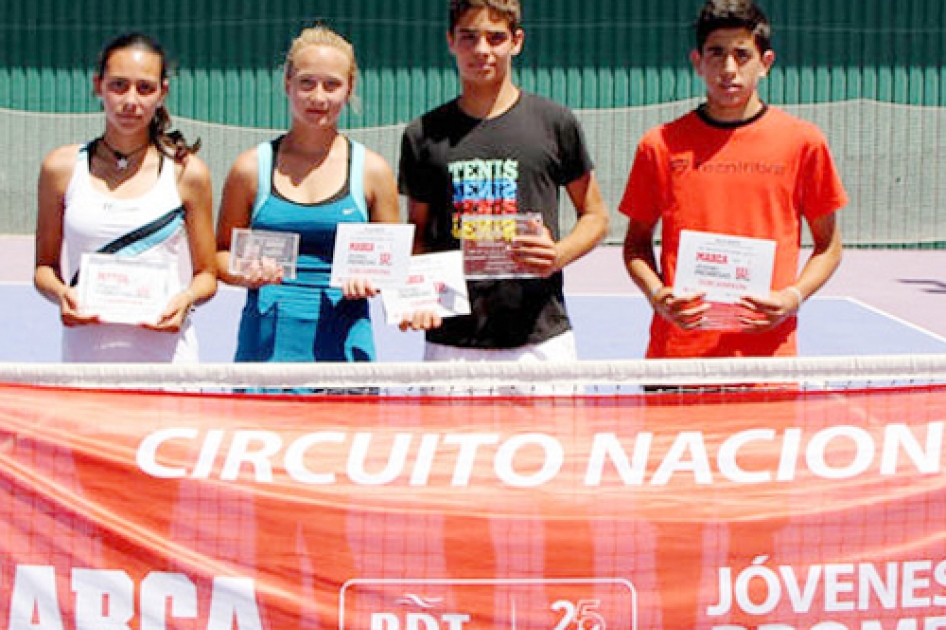 Jesús Tapiador y María Torán logran su primera victoria en el Marca Jóvenes Promesas de Alicante