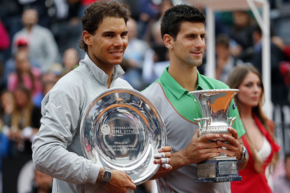 Nadal cede su novena final en el Masters 1000 de Roma ante Djokovic