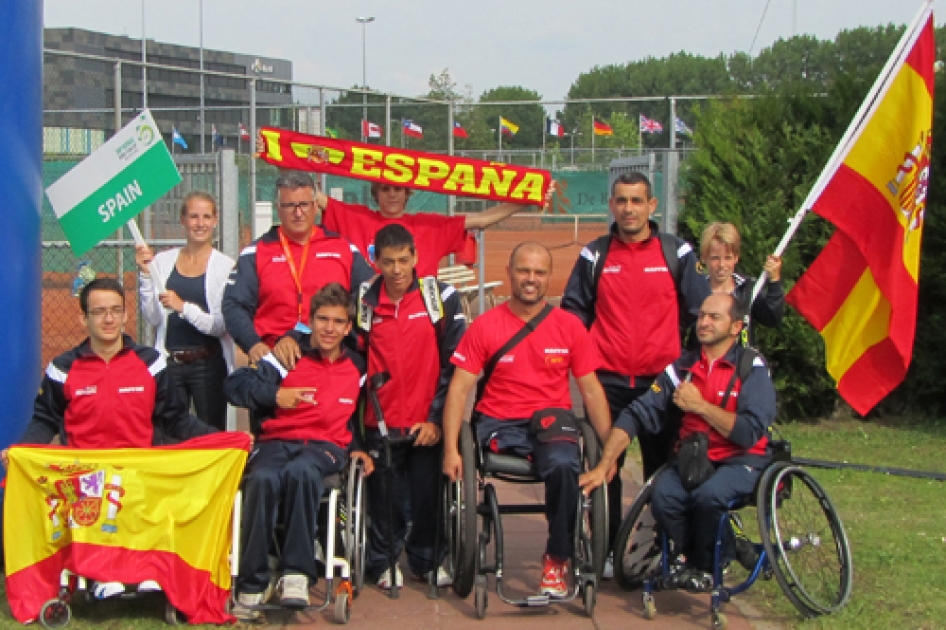 España afronta esta semana el Mundial de tenis en silla de ruedas en Holanda