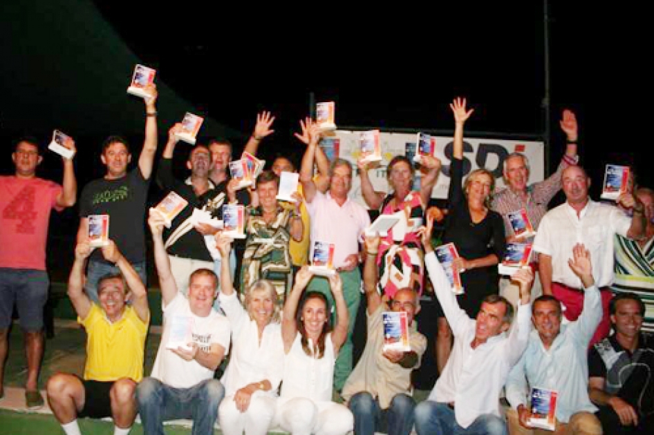 Triunfos de Vctor Salazar , ngel Calvo y Carmen Lang en el internacional de veteranos de Estepona