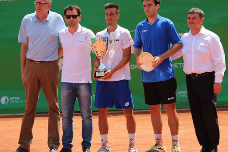 Finales de Pere Riba e igo Cervantes en Challengers de Rumana y Alemania