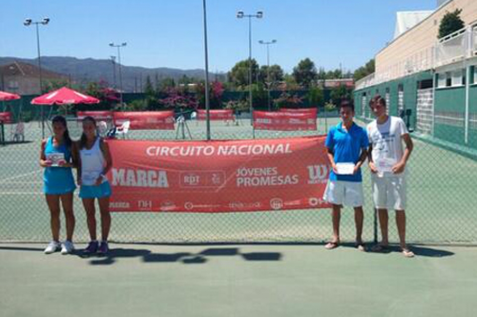 Marina Bassols y Javier Barranco ganan el Marca Jóvenes Promesas de Murcia Marina Bassols y Javier Barranco ganan el Marca Jóvenes Promesas de Murcia