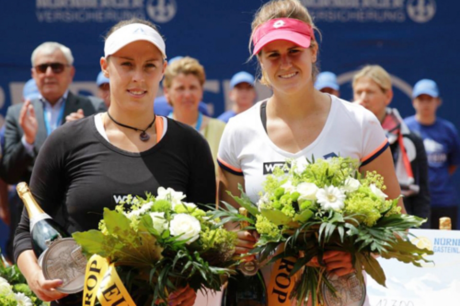 Tita Torr alcanza la final de dobles en Bad Gastein junto a la eslovena Andreja Klepac