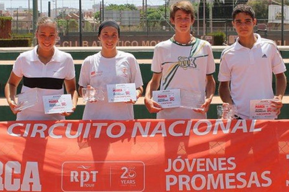 Albert Roglan y Noelia Bouzó ganan el segundo Marca Jóvenes Promesas de Alicante