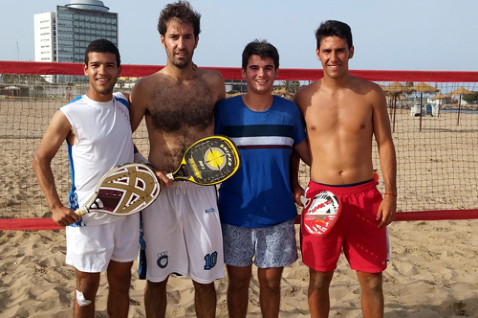 El Open de Tenis Playa Trofeo Tahler abrió la temporada en Melilla