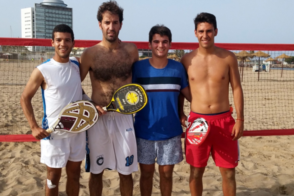 El Open de Tenis Playa Trofeo Tahler abri la temporada en Melilla