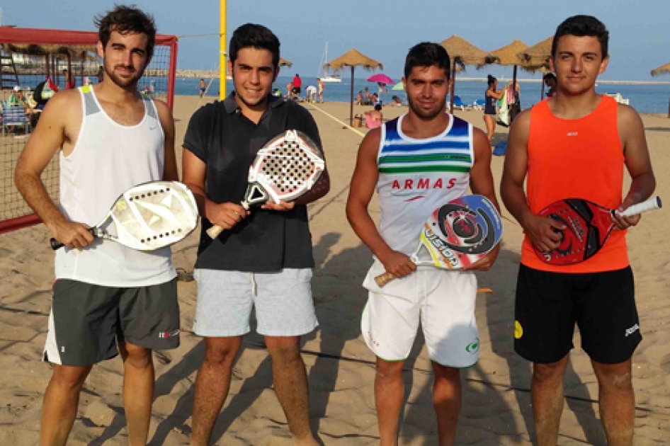 Tercera cita del Circuito Nacional de Tenis Playa en Melilla