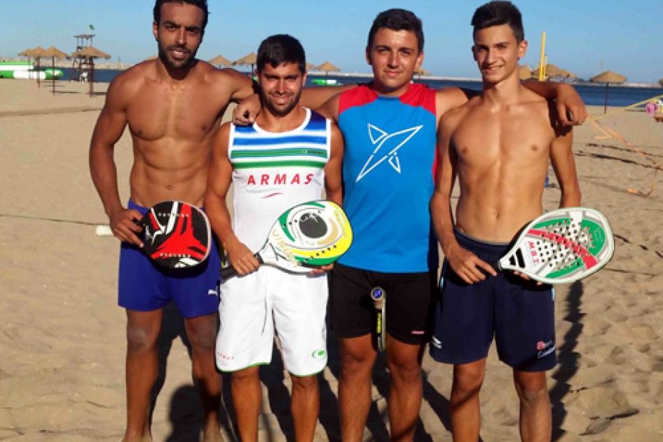 Melilla completa su circuito de tenis playa con el Trofeo Seguros Bilbao