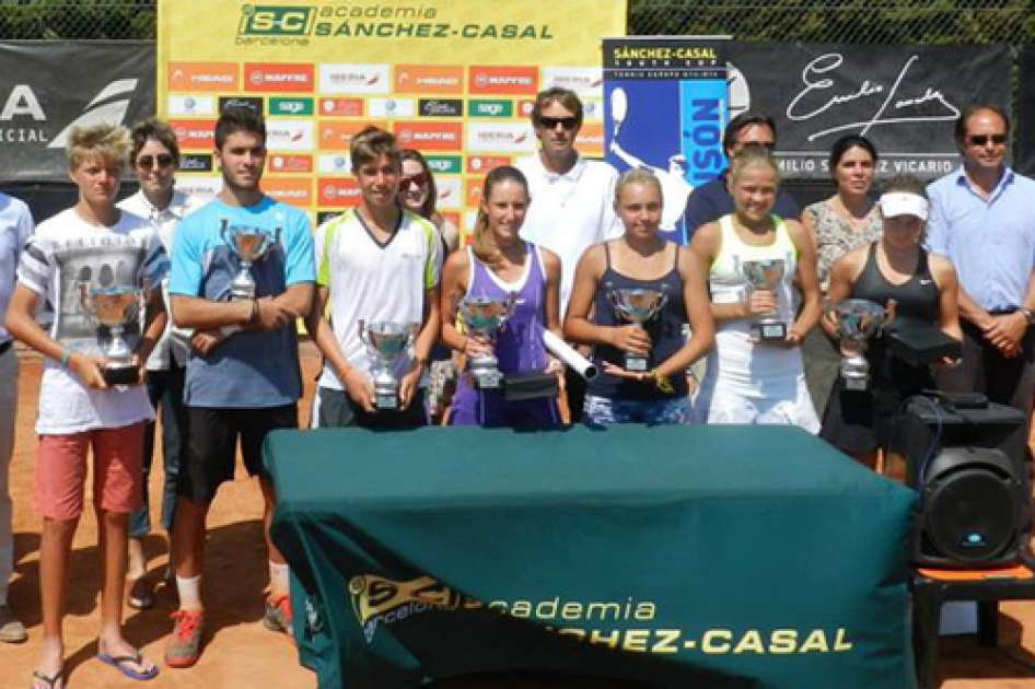 Marina Bassols gana el sub’16 de El Prat, donde Marcos Sanz es finalista y Carlos López finalista sub’14