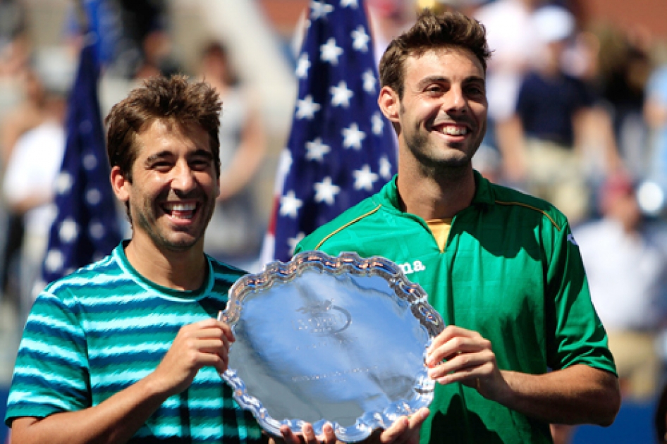 Marcel Granollers y Marc López ceden su segunda final de Grand Slam en el US Open Marcel Granollers y Marc López ceden su segunda final de Grand Slam en el US Open