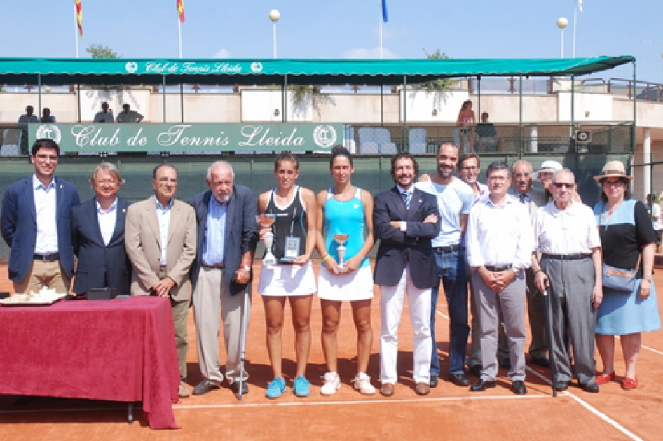Lucía Cervera suma su tercer triunfo del año en el internacional de Lleida Lucía Cervera suma su tercer triunfo del año en el internacional de Lleida