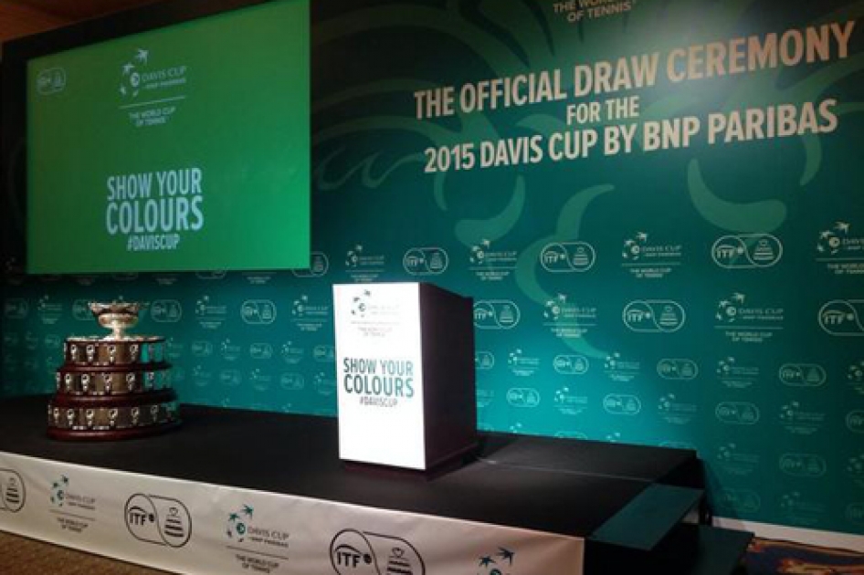 España debutará fuera en el Grupo I de la Copa Davis de 2015 con el ganador del Rusia–Dinamarca España debutará fuera en el Grupo I de la Copa Davis de 2015 con el ganador del Rusia–Dinamarca