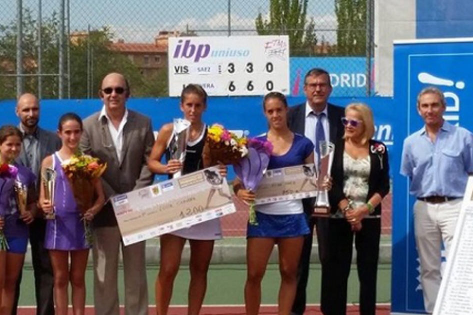 Lucía Cervera encadena un nuevo triunfo en Madrid ante Olga Sáez Lucía Cervera encadena un nuevo triunfo en Madrid ante Olga Sáez