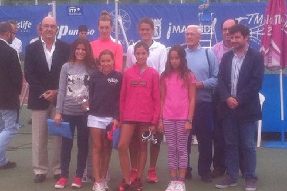 Victoria de la ucraniana Elizaveta Ianchuk en el cuarto internacional femenino de Madrid Victoria de la ucraniana Elizaveta Ianchuk en el cuarto internacional femenino de Madrid