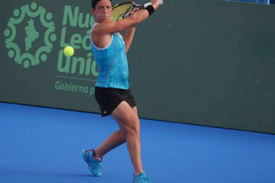 Lourdes Domínguez, finalista del torneo ITF de 50 mil dólares de Monterrey