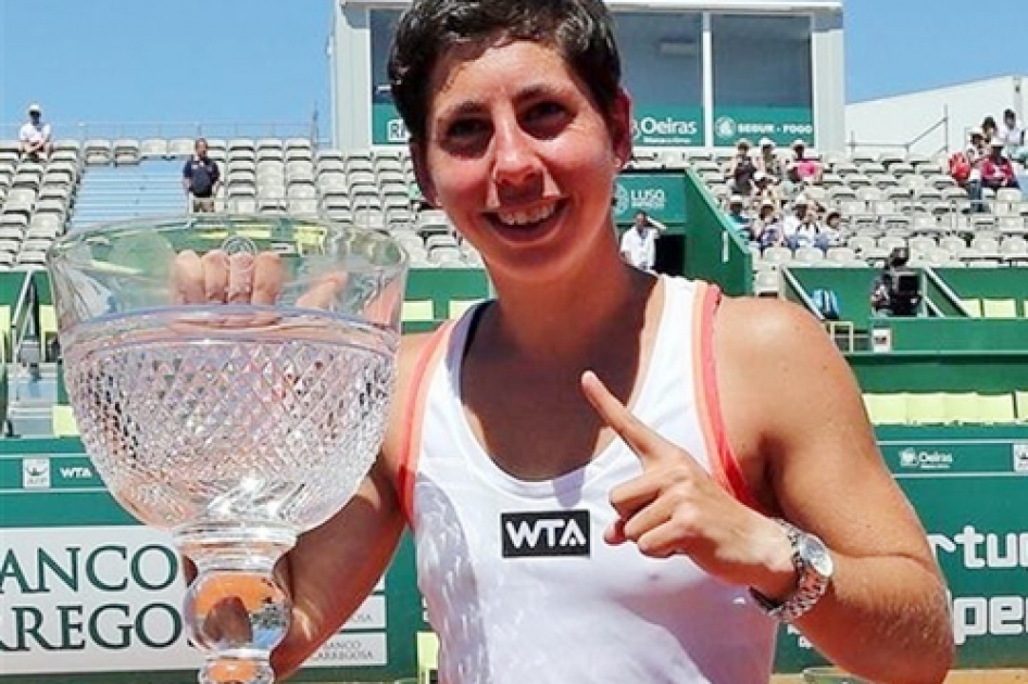 Carla Surez se clasifica para el Masters B de la WTA que se jugar en Sofa