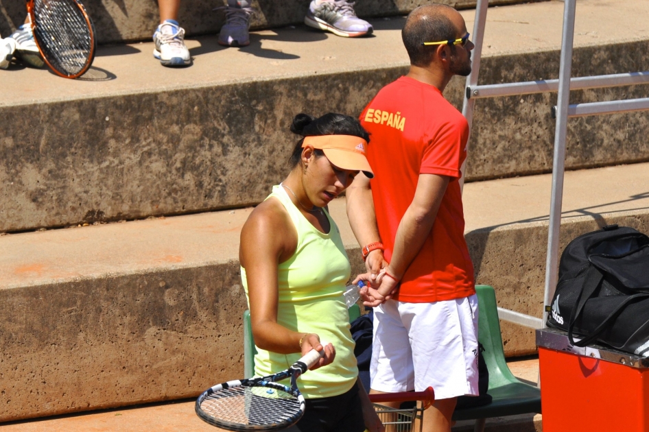 Conchita Martnez: Con paciencia y respeto hemos logrado que Garbie Muguruza represente a Espaa