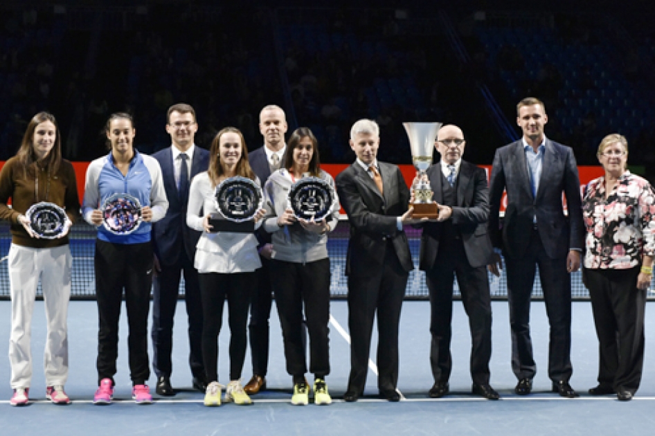 Arantxa Parra alcanza la final de dobles en Mosc junto a la francesa Caroline Garcia