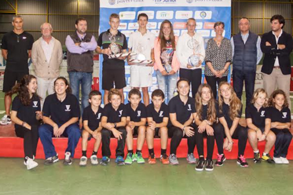 Victorias del alemán Sandkaulen y la rusa Blinkova en el internacional júnior de Pontevedra Victorias del alemán Sandkaulen y la rusa Blinkova en el internacional júnior de Pontevedra